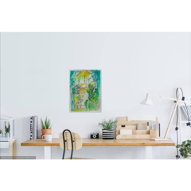 French Garden in the Summer For Sale - Image 4 of 4