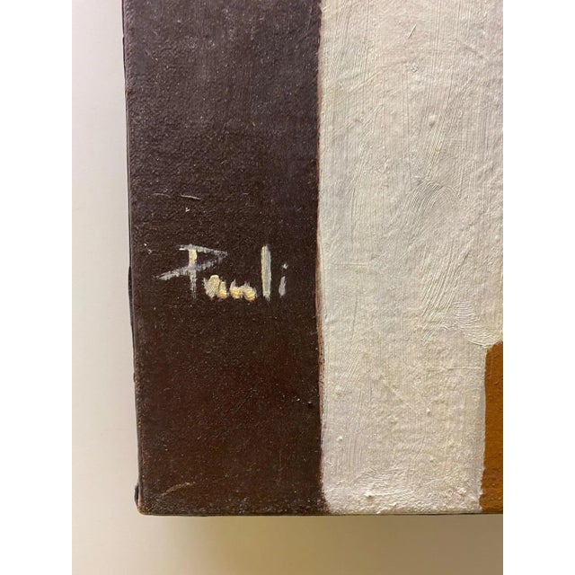 Gilbert Pauli, Enfance Déchirée, 1997, Oil on Canvas For Sale - Image 6 of 9