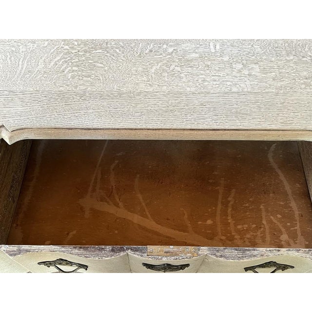 Baroque Dutch Bleached Oak Chest of Drawers, 20th Century For Sale - Image 3 of 13