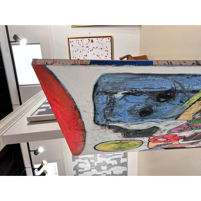 Scott Harper Mixed Media Painting titled “An Apology” 2022 For Sale - Image 11 of 12