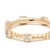 Early 21st Century David Yurman Diamond Cable Band Ring, 18k Yellow Gold, Ring Size 5 For Sale - Image 5 of 6