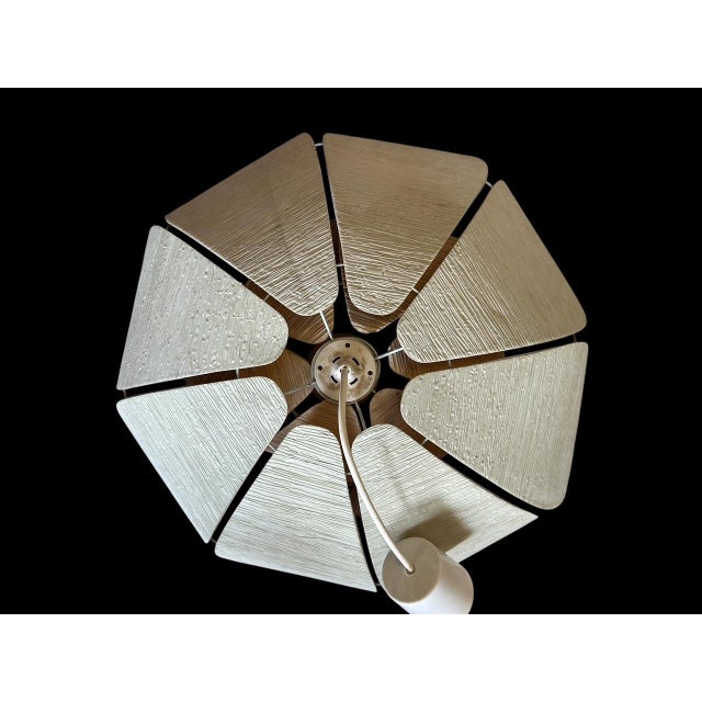 Vintage Petal Pendant Light, 1970s For Sale - Image 9 of 13