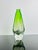 Green Uranium Art Glass Vase with Hand-Engraved Floral Décor from Moser Karlsbad, Czechoslovakia, 1920s For Sale - Image 10 of 10