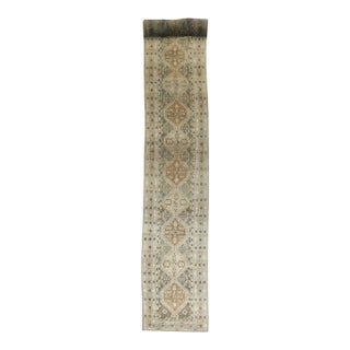 Antique Zabihi Collection Long Persian Malayer Runner - 2'8" x 17'9" For Sale