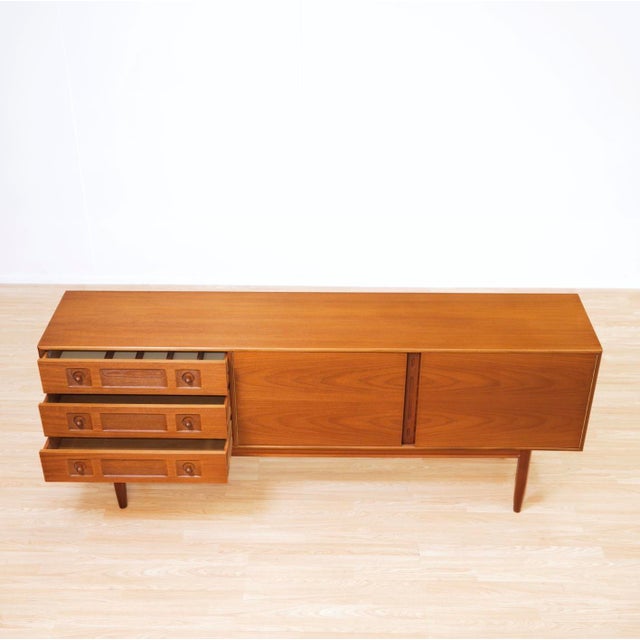 Mid Century Teak Credenza by McIntosh of Kirkcaldy 1960s For Sale - Image 10 of 11
