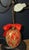 Red Waterford Crystal Heirloom Red and Gold Christmas Ornament - 2003 For Sale - Image 8 of 9