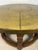 Brown Spanish Center Table with Brass-Clad Top, 1960 For Sale - Image 8 of 11
