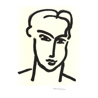 Henri Matisse, Grande Tete De Katia, Offset Lithograph For Sale