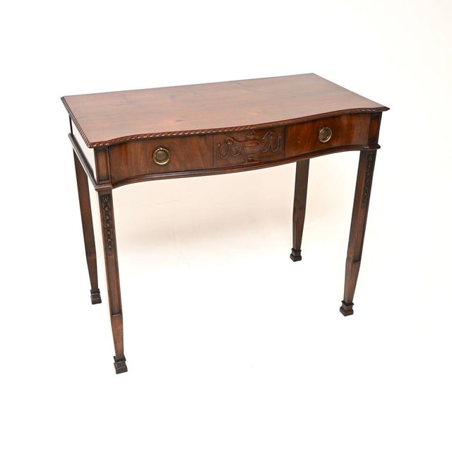 Antique Edwardian Console Table from Maple and Co., 1900 For Sale - Image 11 of 11