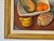 Brown 1980s Vintage Still Life – Fruit Composition Oil on Canvas Painting, Framed For Sale - Image 8 of 12