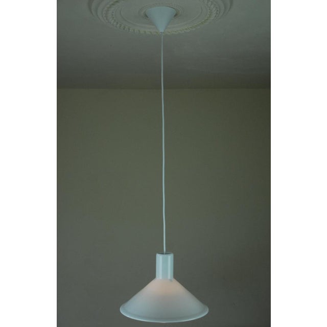 P & T Pendant Lamp by Michael Bang for Holmegaard Glassworks, Denmark, 1970s For Sale - Image 6 of 11