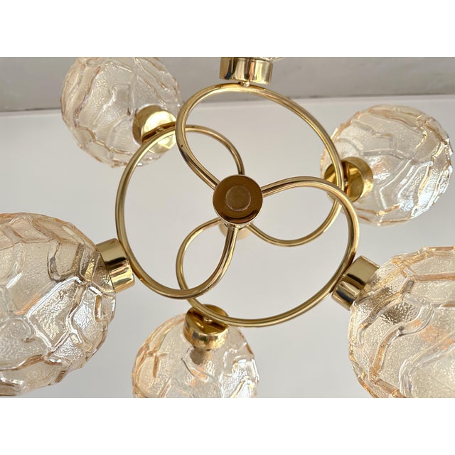 Vintage Sputnik Pendant Light, 1970s For Sale - Image 6 of 15