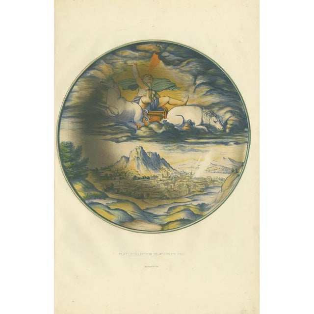 Delange, A Plate of Mr. Joseph Fau, 1869, Print For Sale