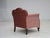 Danish Armchair in Velour and Oak, 1950s For Sale - Image 9 of 18