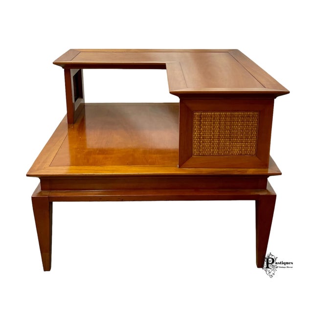 Vintage Tomlinson Park Terrace Collection Mid Century Style Walnut