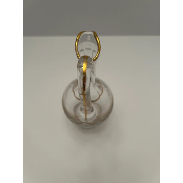 Late 19th Century Vintage Mossier Style Venetian Cruets- Set of 2 For Sale - Image 4 of 12