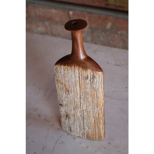 Wood Vase Attributed to Doug Ayers, California, 1970s For Sale - Image 13 of 15