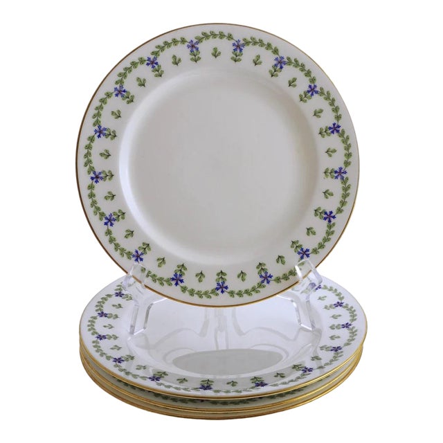Early 20th Century Minton for Tiffany & Co. Plates - Set of 4 For Sale
