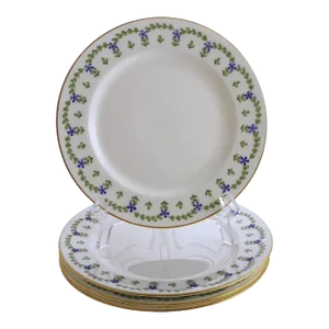 Early 20th Century Minton for Tiffany & Co. Plates - Set of 4