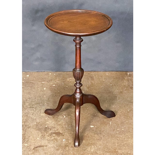 English Wine or Cocktail Table of Mahogany From the Edwardian Era For Sale - Image 9 of 10