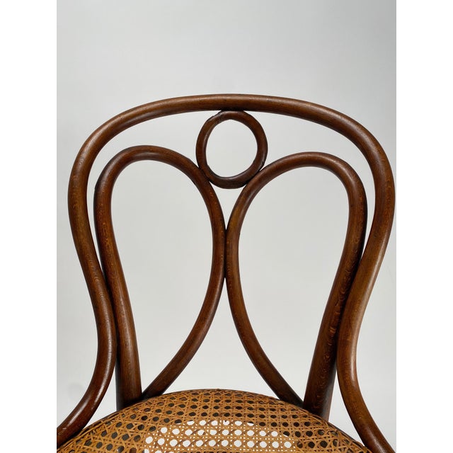 Austrian Bent Beech Chairs, 1890s, Set of 4 For Sale - Image 3 of 8