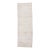 1970s Vintage Turkish Handmade Wool Cotton Beige Runner Rug For Sale