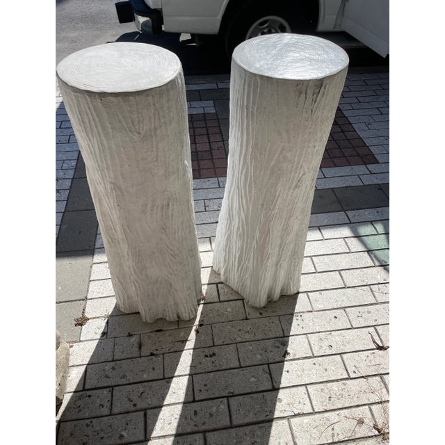 Surrealism 1990s Vintage Philippe Starck Stands Columns From the Delano Hotel Tables - a Pair For Sale - Image 3 of 7