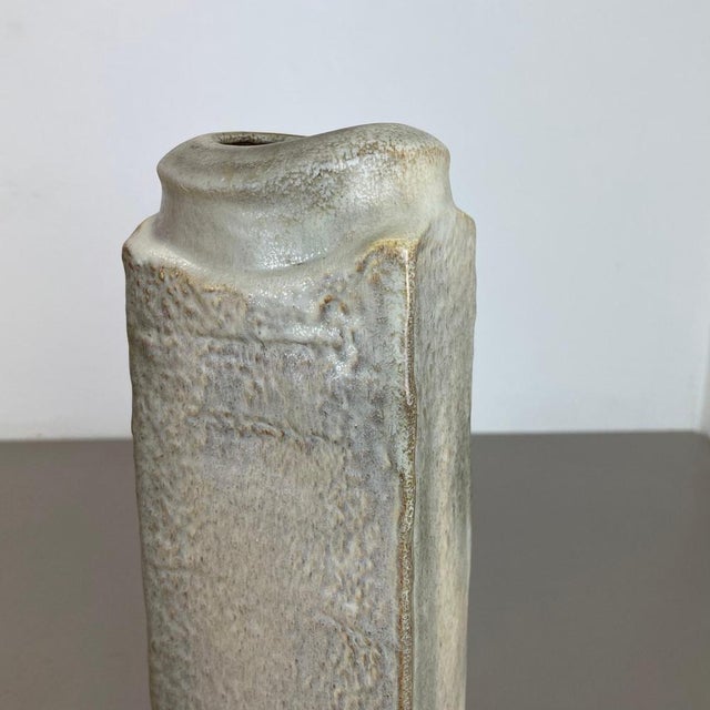 Ceramic Ceramic Pottery Vase by Heiner Balzar for Steuler, Germany, 1970s For Sale - Image 7 of 18