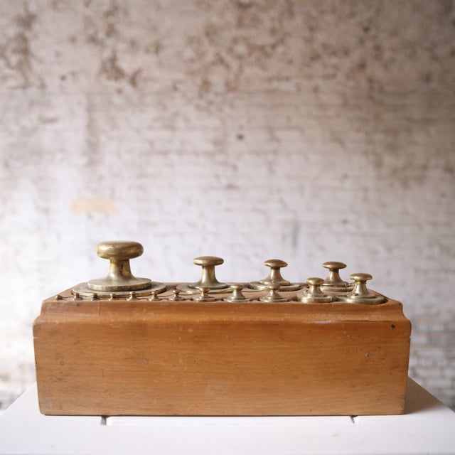 Add authentic industrial character to your space with these 19th century French iron weights, a collection of beautifully...