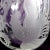 1960s 1960s Very Thick Crystal Teardrop Vase With Etched and Frosted Dragons For Sale - Image 5 of 6