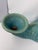 Large-Scale Vintage Turquoise Glazed Fish Planter / Sculptural Coastal Vessel – 20” For Sale In Seattle - Image 6 of 8