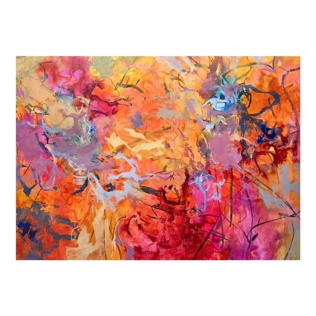 Large-Scale Original Abstract Painting by Susan Foley For Sale