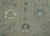 Blue Turkish Oushak Rug 8'6" x 12'1 #18108 For Sale - Image 8 of 8