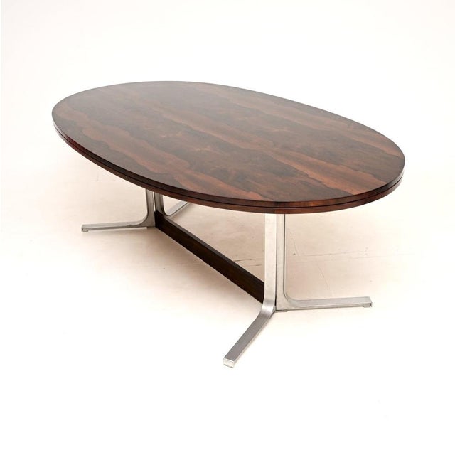 Robert Heritage Vintage Dining Table and Chairs attributed to Robert Heritage for Archie Shine, 1960, Set of 7 For Sale - Image 4 of 16