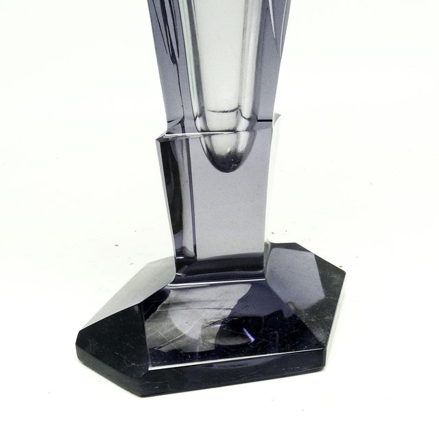 Art Deco Vase from Moser, Czechoslovakia, 1930s For Sale - Image 15 of 18