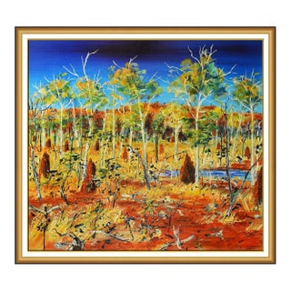 Late 20th Century Fields Down Under, Peter McQueeney For Sale