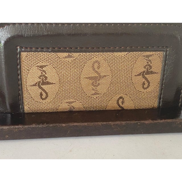 Desk Letter Holder in Black, France, 20th Century For Sale - Image 5 of 11