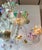 Italian Venetian Glass Flower Chandelier For Sale - Image 4 of 6