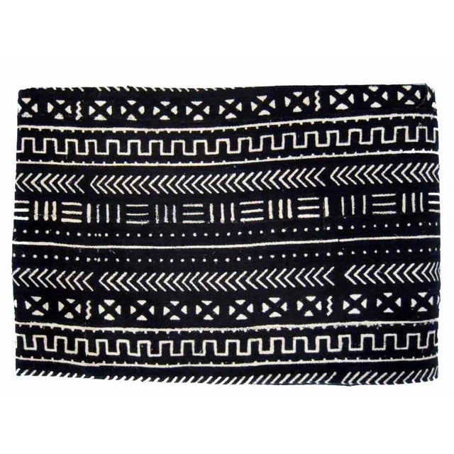 Traditional vintage Malian hand-crafted mudcloth textile are a widely known symbol the region's cultural identity. Use it...