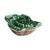 Monumental Mid Century Modern Ceramic Malachite Look Green Ashtray or Catchall For Sale - Image 4 of 7