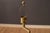 Vintage Black and Brass Sculptural Floor Lamp With End Table by Hart Associates For Sale - Image 11 of 11