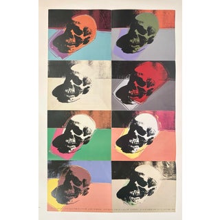 Vintage Andy Warhol Skulls Poster For Sale