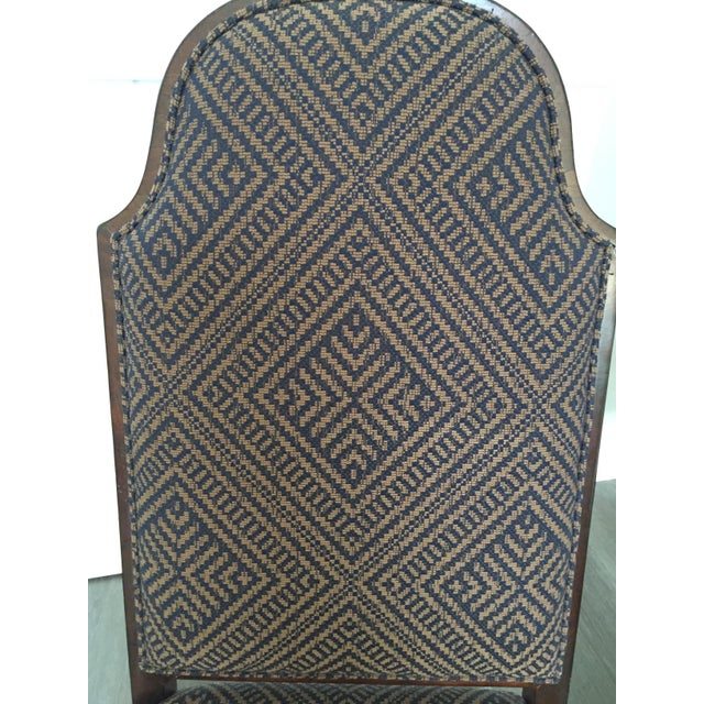 Traditional High-Backed Chairs - A Pair For Sale - Image 4 of 6