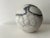 Late 20th Century Abstract Biomorphic Porcelain Sphere by Romilla Batra For Sale - Image 9 of 12