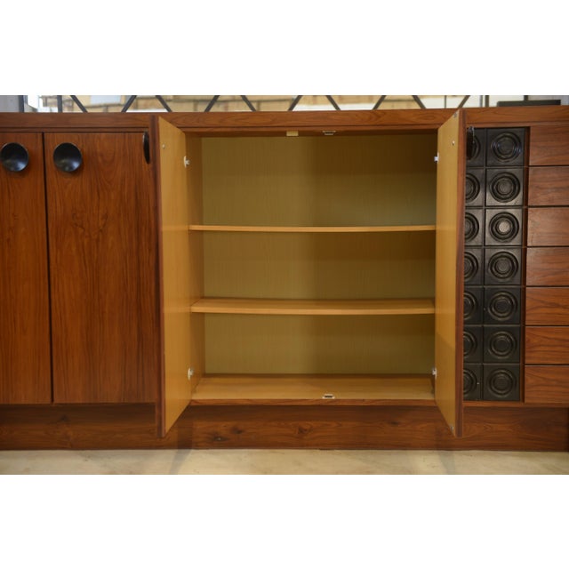 Brutalist Sideboard by De Coene, 1970s For Sale - Image 4 of 13