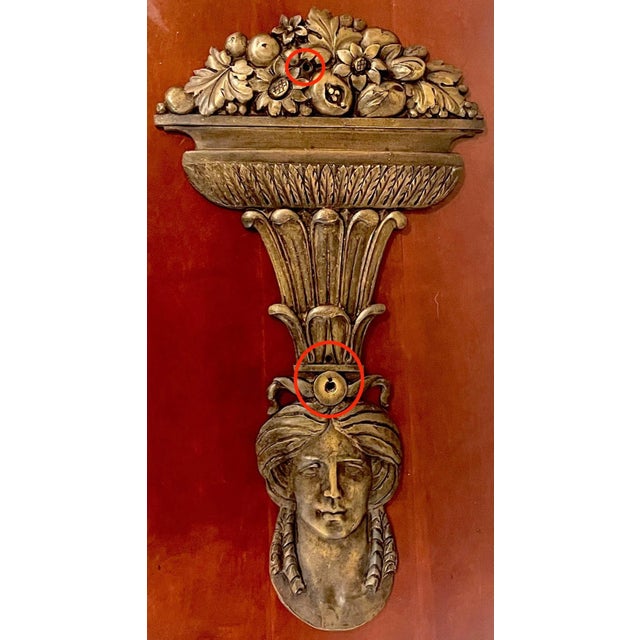 Early 20th Century Large Roman Style Bronze Figural Architectural Element For Sale - Image 4 of 13