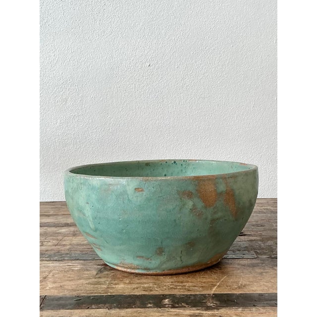 Ceramic Vintage Original Studio Pottery Bowl For Sale - Image 7 of 12