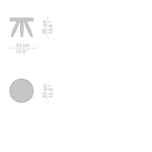 Mid-Century Modern Wood Berger Stool by Charlotte Perriand for Cassina For Sale - Image 10 of 14