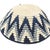 Early 20th Century Early 20th Century Sisal Handwoven Blue and White Star Basket Eswatini 7inch For Sale - Image 5 of 7