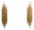 Brass Wall Lights by Sciolari, 1980s, Set of 2 For Sale